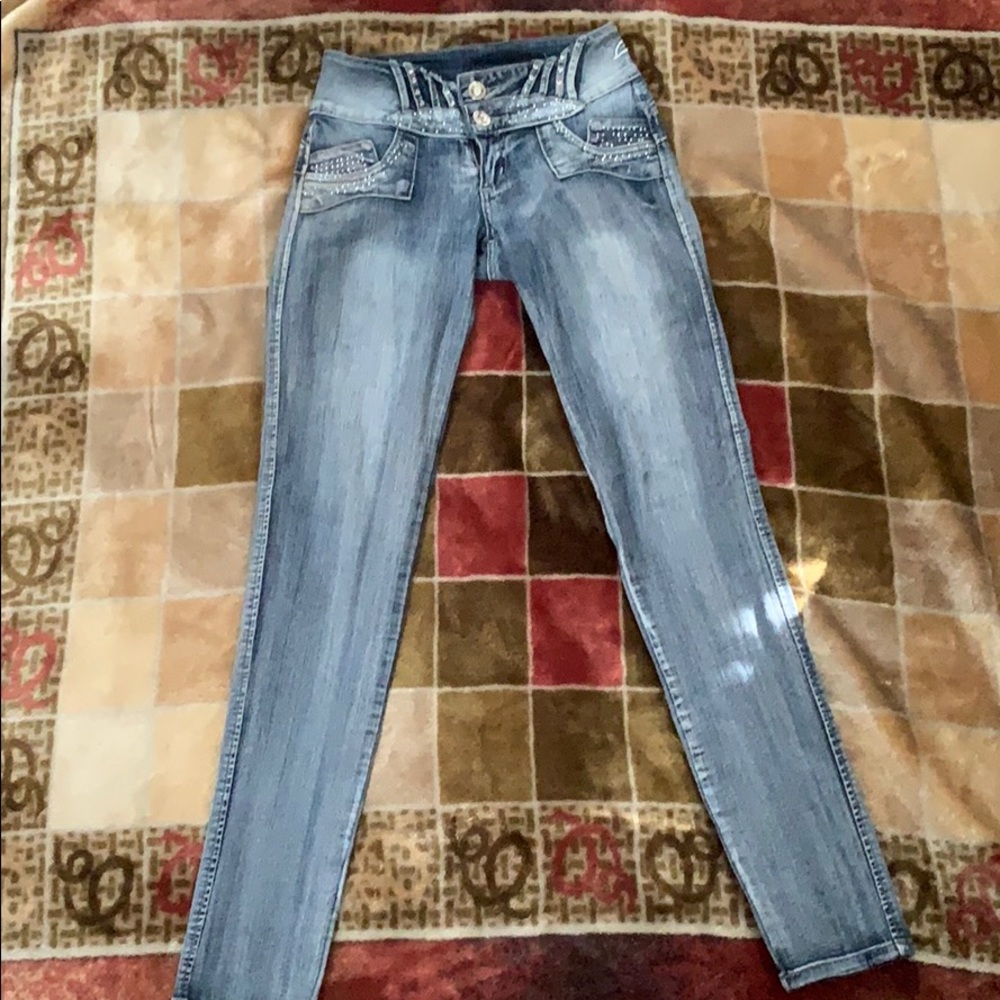 Silver Diva Denim Jeans